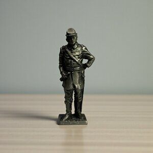 1865 Army Artillery Lieutenant American Military Sculpture Figurine - 1982